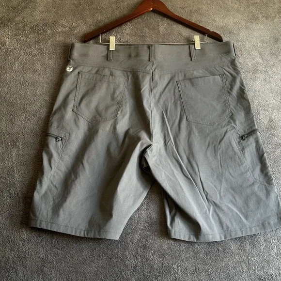 WRANGLER SHORTS MEN’S GRAY ELASTIC STRETCH HIKER SZ 42 - Picture 13 of 15